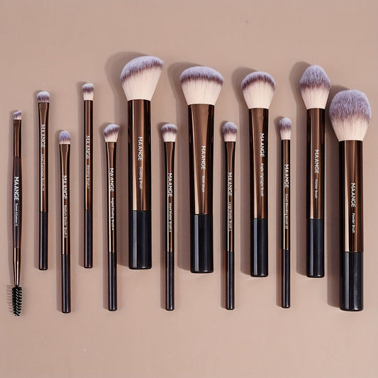 BEAUTIOUS 13PCS MATEUP BRUSHES.